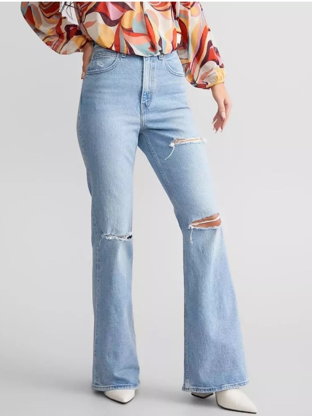 Levi's '70s high flare jean Super high-waisted flared jeans 24